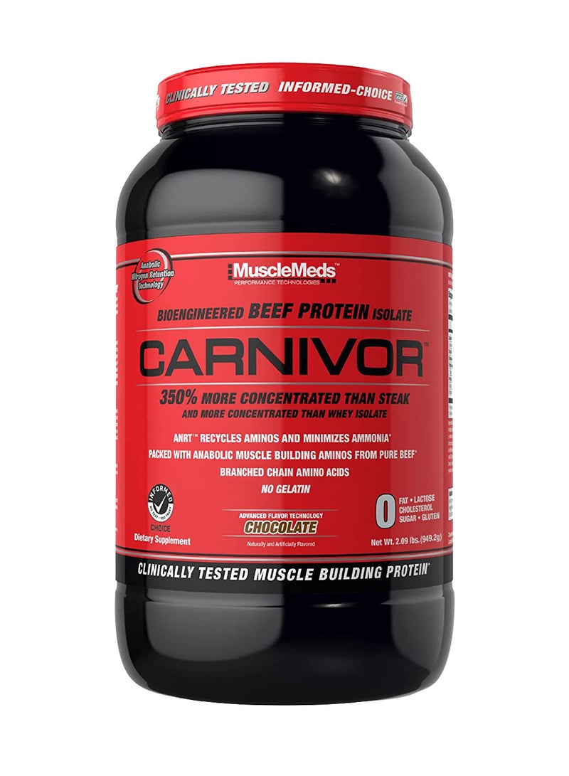 Carnivor Beef Protein Isolate, Chocolate, 2.09 lbs