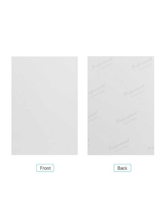 Professional 4R Size 100 Sheets Glossy Photo Paper 4.0 * 6.0 Inch 200gsm Waterproof Resistant High Gloss Finish Surface Quick Dry for Canon Epson HP Color Inkjet Printer