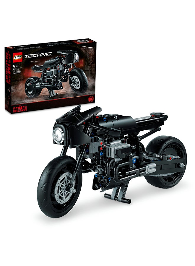 LEGO 42155 Technic THE BATMAN – BATCYCLE Building Toy Set (641 Pieces)