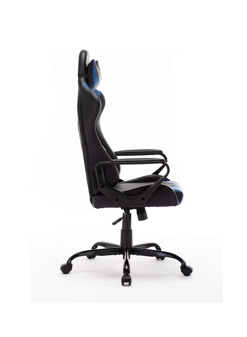 office gaming chair blue