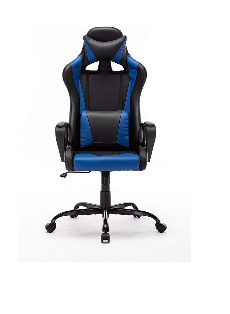 office gaming chair blue