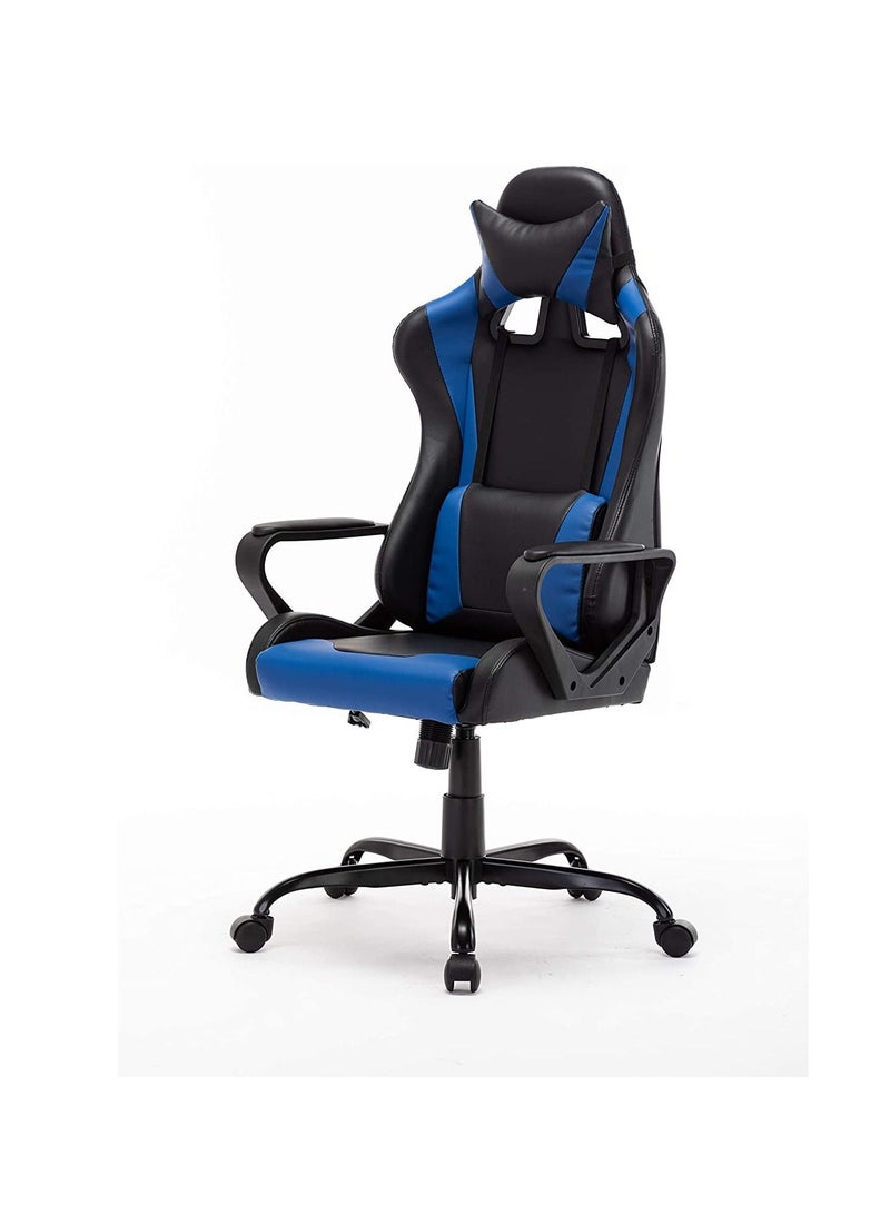 office gaming chair blue