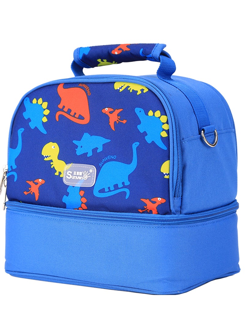 Insulated Bottle And Lunch Bag - Dinosaur