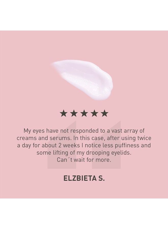 Filorga Optim-Eyes Eye Cream, Revitalizing 3-in-1 Skin Treatment for Rapid Reduction of Dark Circles, Wrinkles & Puffiness Around the Eyes, 0.5 fl. oz.