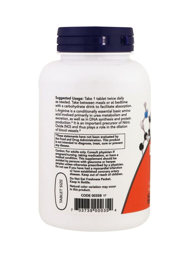 Double Strength L-Arginine Amino Acid Tablets