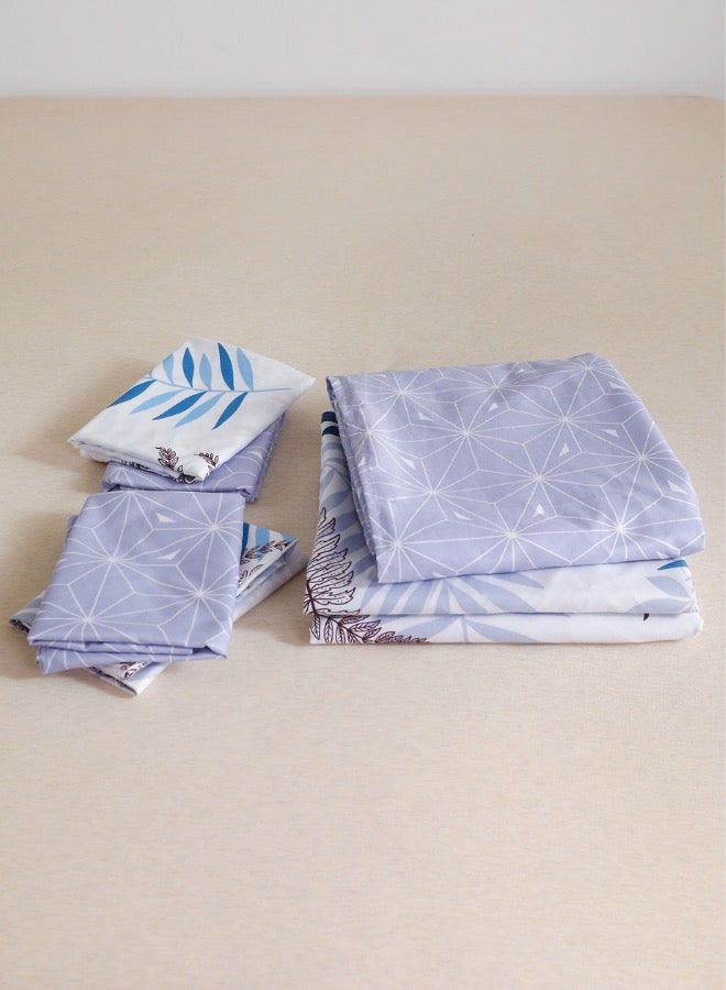 Bedding set without Filler, Reversible Duvet Cover Set, with a Lovely Leaf Design