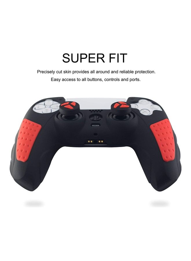 Silicone Grip Protector Rubber Case Cover Set for PS5 Controller