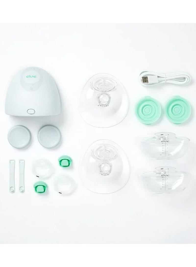 Single Electric Breast Pump | Wearable Electric Breast Pump (24mm/28mm Shields) | Smallest, Quietest, Smartest Wearable Breast Pump Electrical | Hands-Free Portable Breast Pump with App