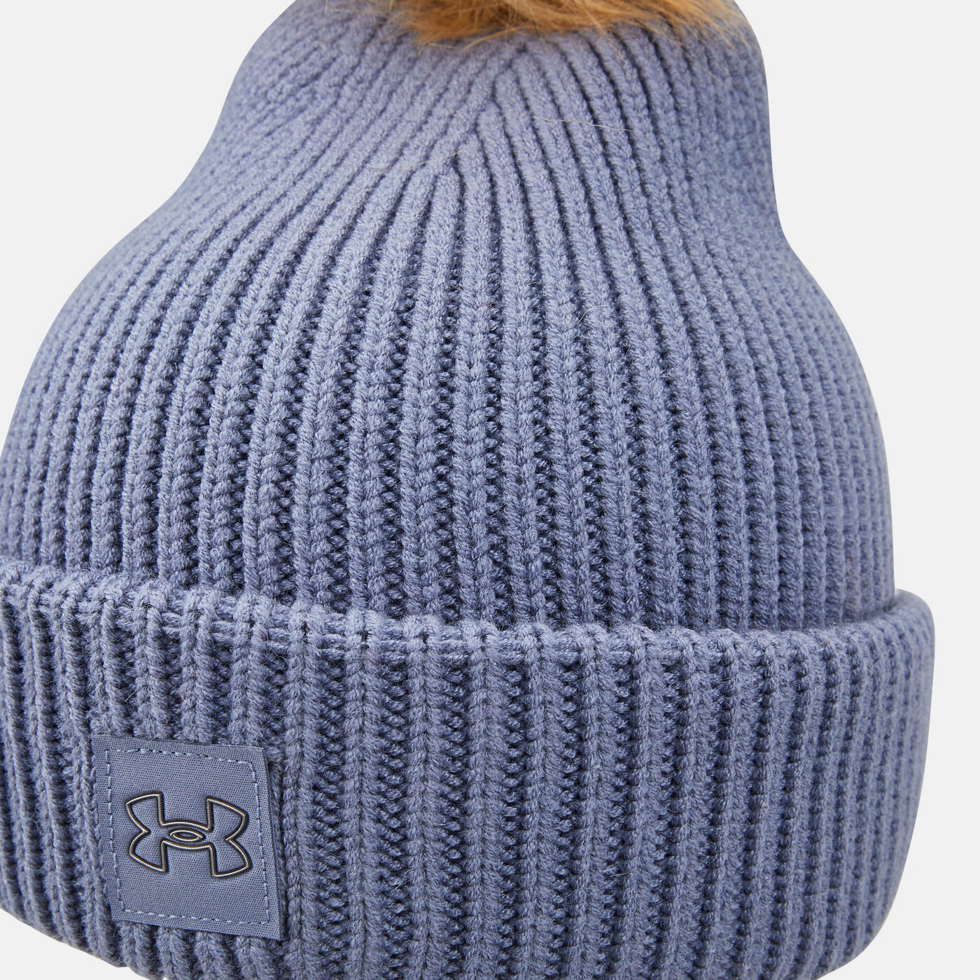 Women's ColdGear® Infrared Halftime Ribbed Pom Beanie