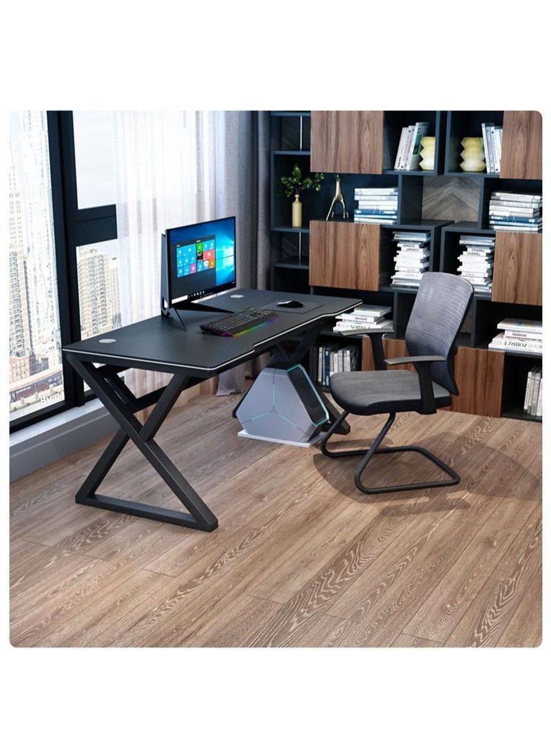 Gaming Desk for Gamer Room, Workstation, Bedroom（100*60*75cm）