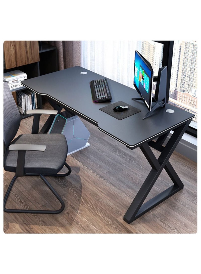 Gaming Desk for Gamer Room, Workstation, Bedroom（100*60*75cm）