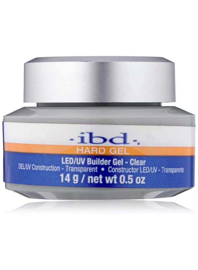 Led/Uv Gels Builder Gel Clear 0.5 Oz