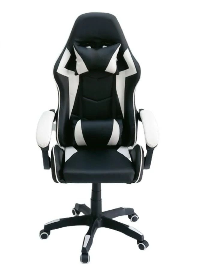 New Steel HighBack Racing Style With Pu Leather Bucket Seat Headrestl Lumbar Support Steel 5 Star Base Compatible With ESports Chair