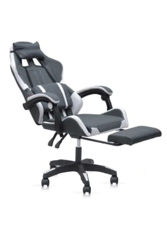 Heavy Duty Steel HighBack Racing Style With Pu Leather Bucket Seat Headrestl Lumbar Support Steel 5 Star Base Compatible With ESports Chair