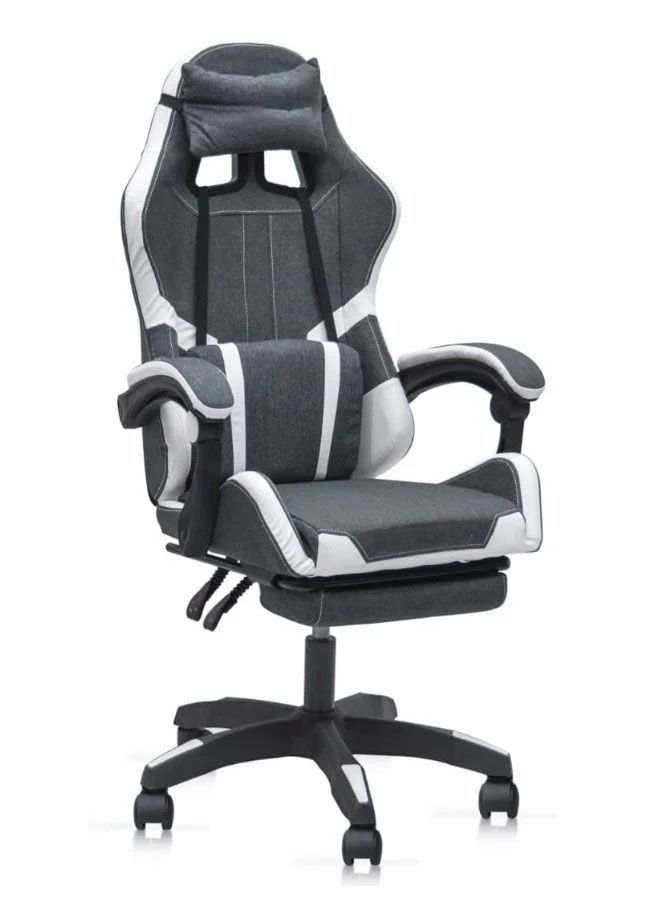 Heavy Duty Steel HighBack Racing Style With Pu Leather Bucket Seat Headrestl Lumbar Support Steel 5 Star Base Compatible With ESports Chair