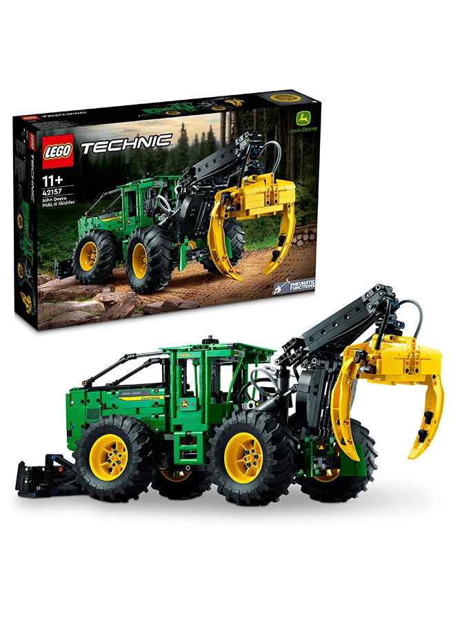 LEGO 42157 Technic John Deere 948L-II Skidder Building Toy Set (1492 Pieces)