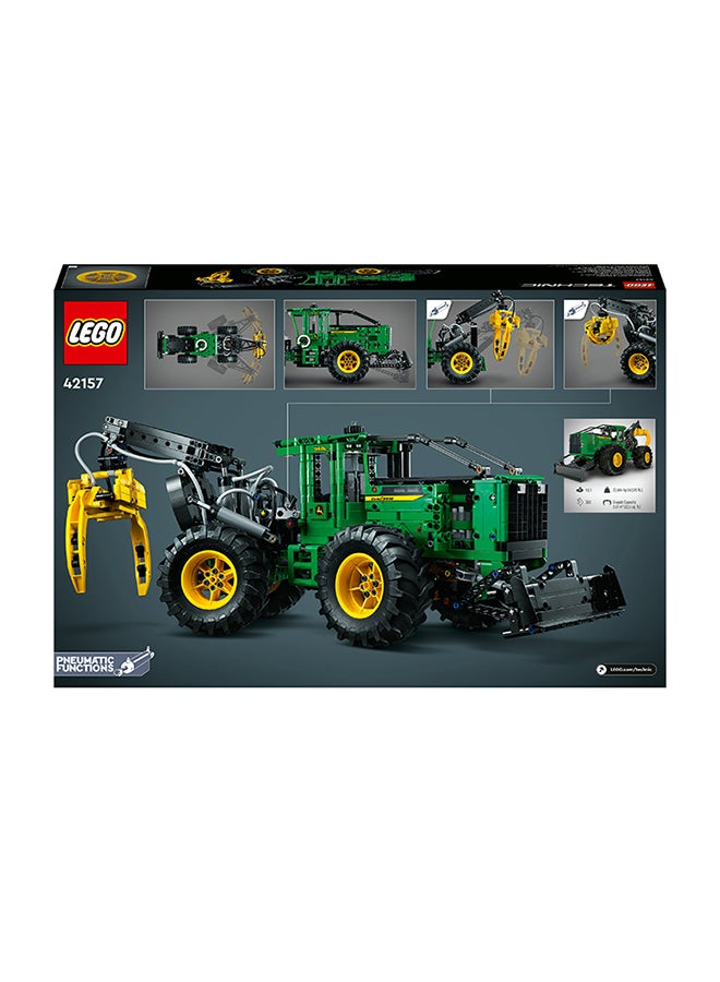 Technic John Deere 948L-II Skidder 42157 Building Toy Set for Kids Aged 11+; A Gift for Kids Who Love Engineering and Heavy-Duty Vehicles (1,492 Pieces)