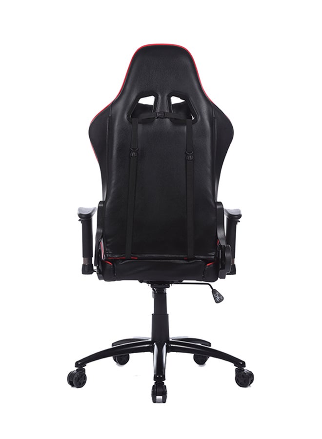 Adjustable Gaming Chair With Lumbar Cushion Red/Black