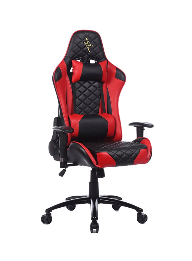 Adjustable Gaming Chair With Lumbar Cushion Red/Black