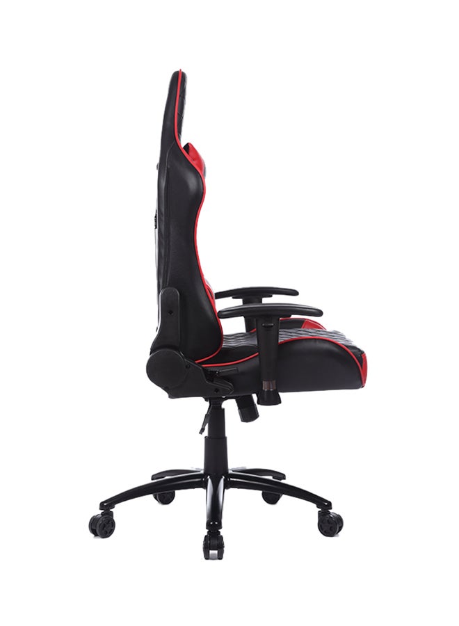 Adjustable Gaming Chair With Lumbar Cushion Red/Black