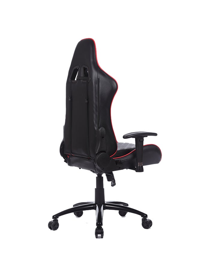 Adjustable Gaming Chair With Lumbar Cushion Red/Black