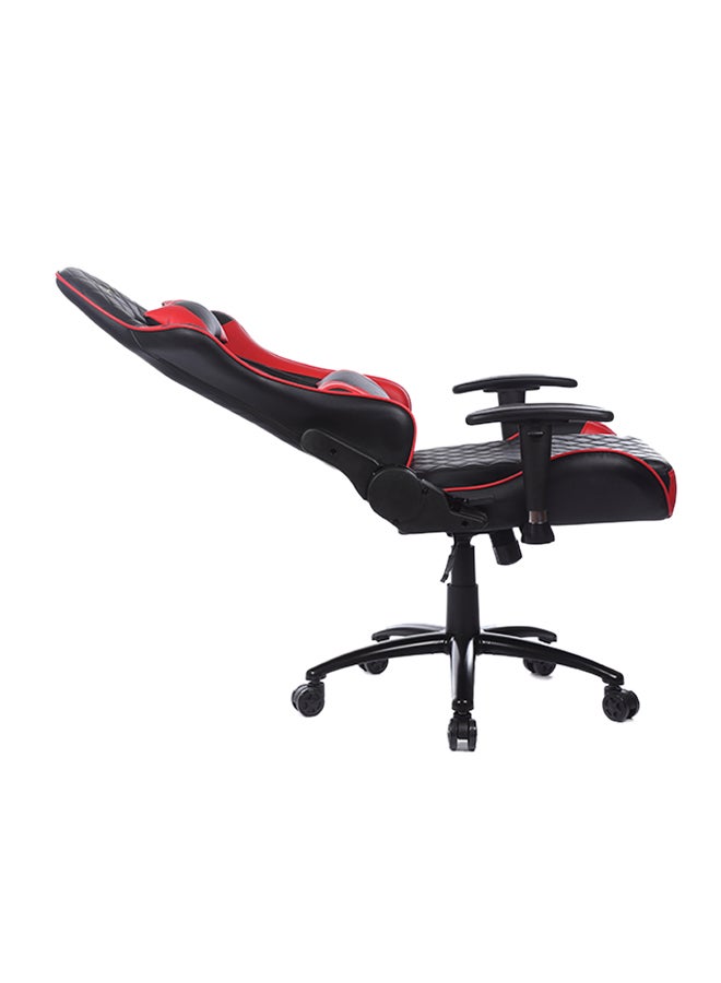 Adjustable Gaming Chair With Lumbar Cushion Red/Black