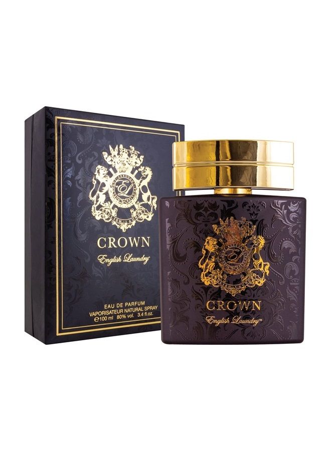 Crown Cologne Eau de Parfum Spray, 3.4 Fl Oz