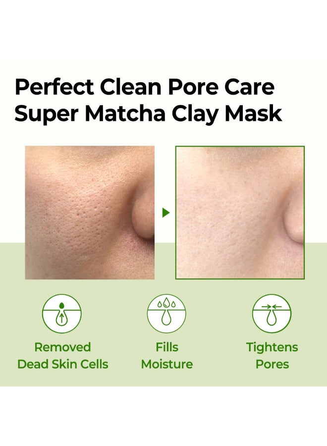 Super Matcha Pore Clean Clay Mask Green 100grams