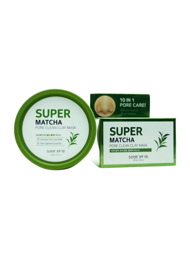 Super Matcha Pore Clean Clay Mask Green 100grams