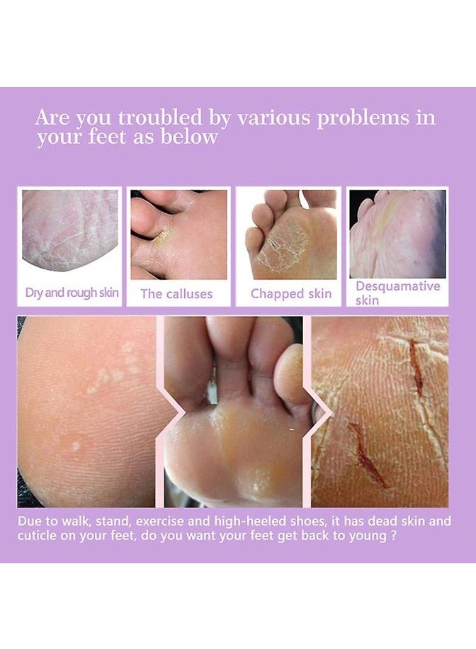 6 Pcs Combo Aloe Vera - Lavender - Peeling and Exfoliating Foot Mask Sock