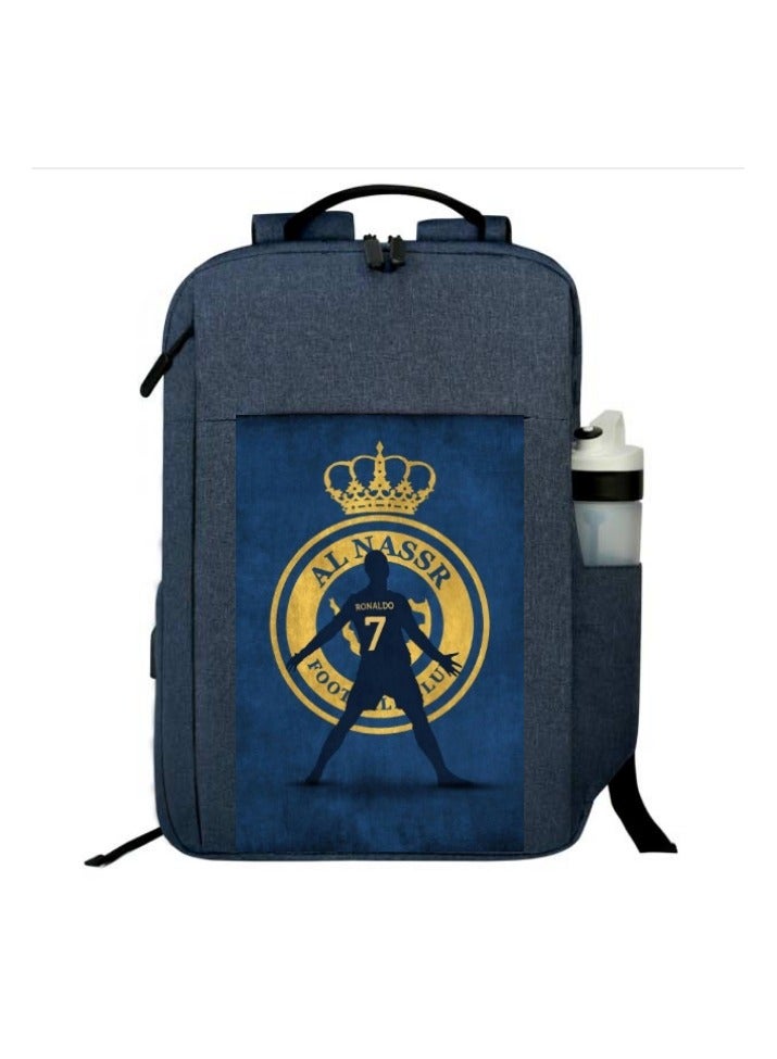 Exclusive Custom Designed from Dubai, C Ronaldo Backpack With Anti-Microbial Material