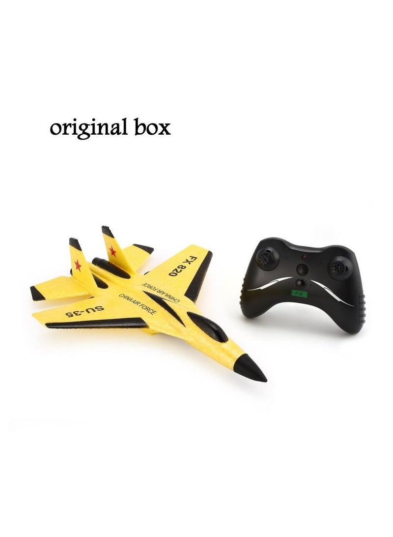 DIY RC Plane Toy 820 1 battery Remote Control Airplane DIY Fixed Wing Aircraft