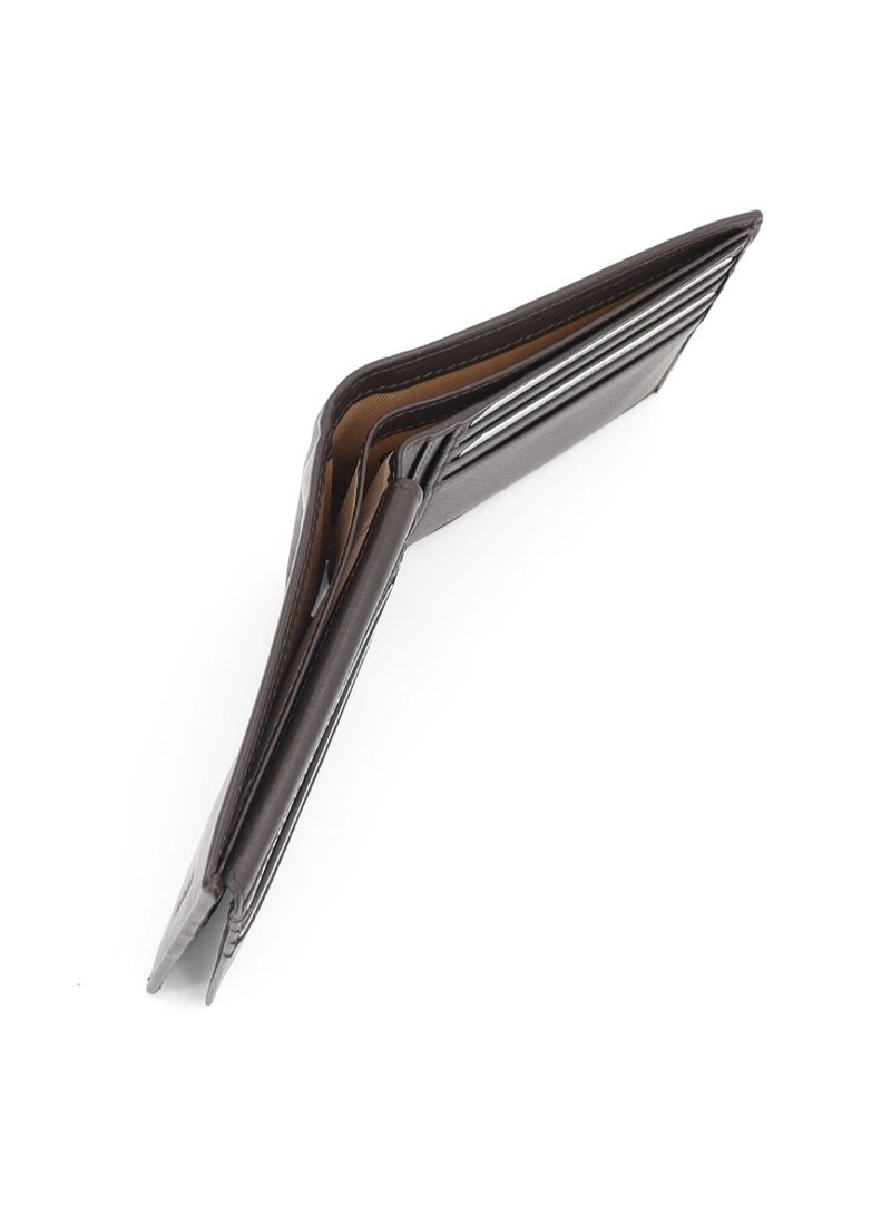 Gai Mattiolo Wallet for Men – Slim Italian Leather Wallet with ID Card Slot, Credit Card & Cash Holder – Nappa Leather