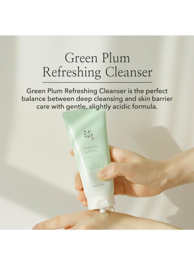 Green Plum Refreshing Cleanser 100ml Clear