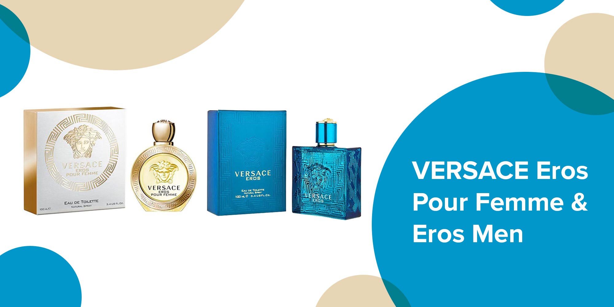 Eros Pour Femme 100 ml & 100ml