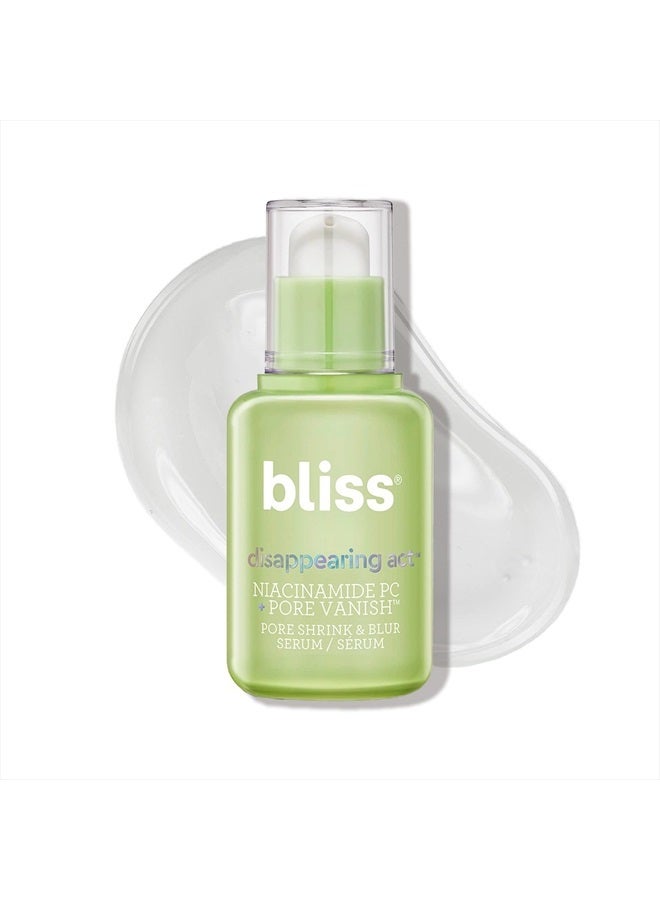 Disappearing Act - Niacinamide PC Serum + Pore Vanish™ Complex - 1 Fl Oz - Shrinks & Blurs Pores - Clean - Vegan & Cruelty Free