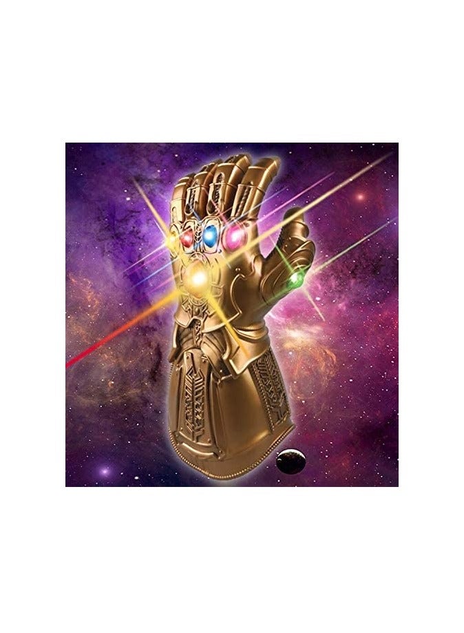 Infinity Gauntlet Thanos Detachable Magnetic Light Up Gems PVC Glove  Coplay Costume Prop Adult