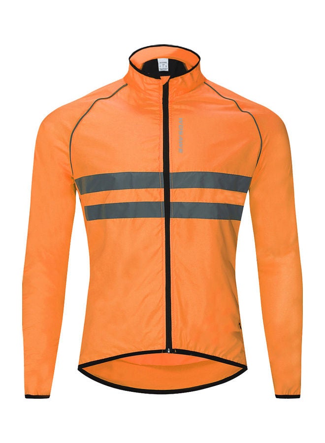 Reflective Long Sleeve Bicycle Jersey