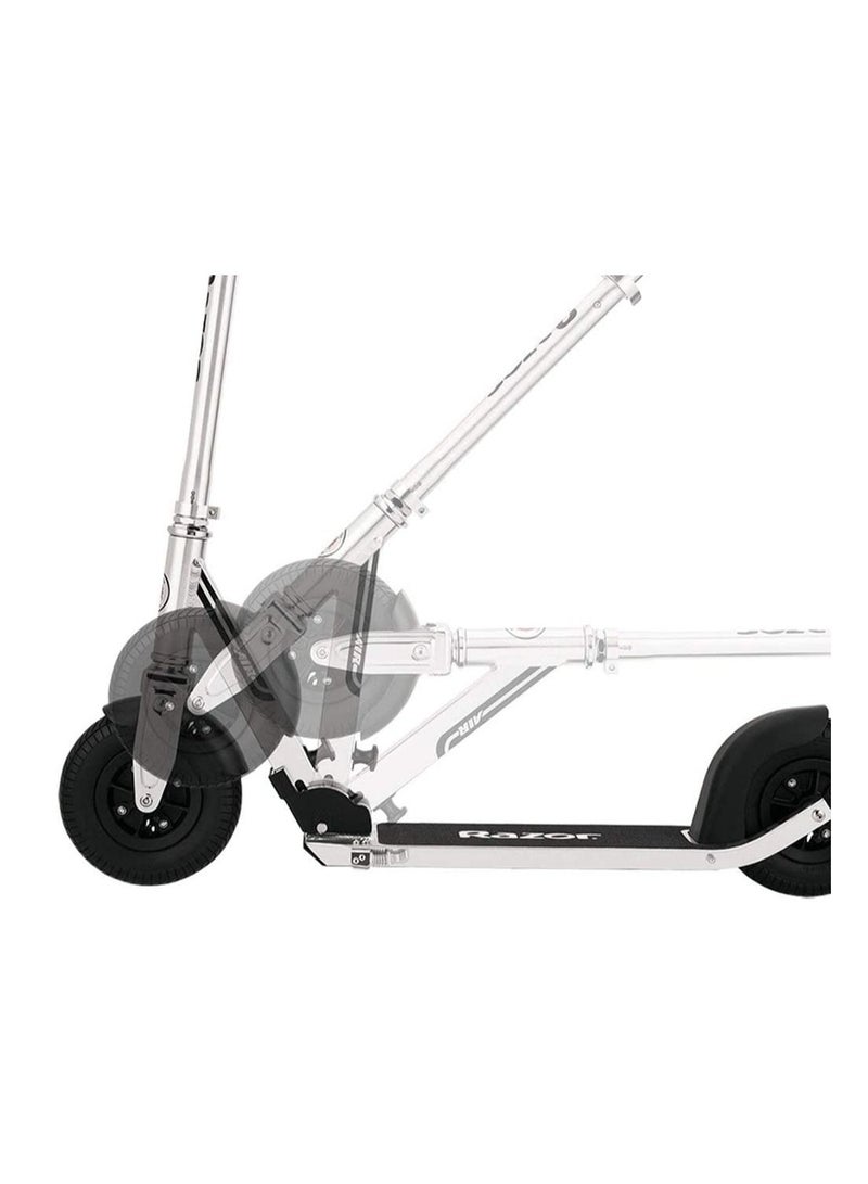 Razor A5 Air Kick Scooter For Adults And Teens, Height Adjustable Handlebars With Anti Rattle, Foldable Mechanism For Easy Storage And Transport, Supports Riders Up To 100 KG (220 Lbs)