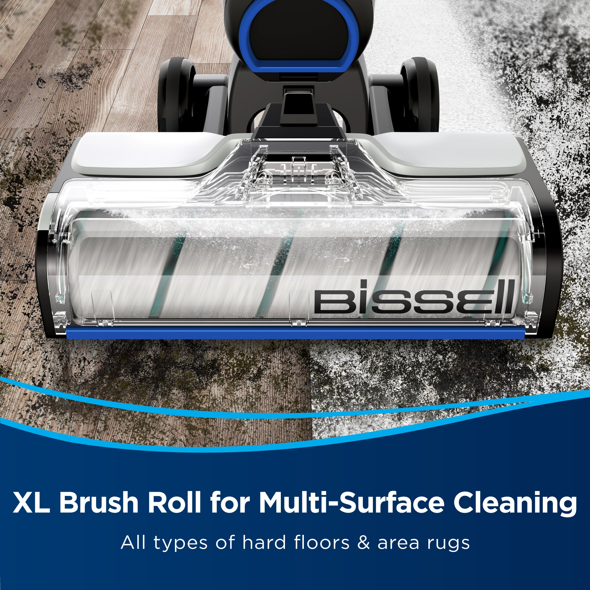 Bissell Multi-Surface Crosswave MAX Cordless Wet & Dry Vacuum Cleaner, 2767E 550 ml 90 W 2767E Black