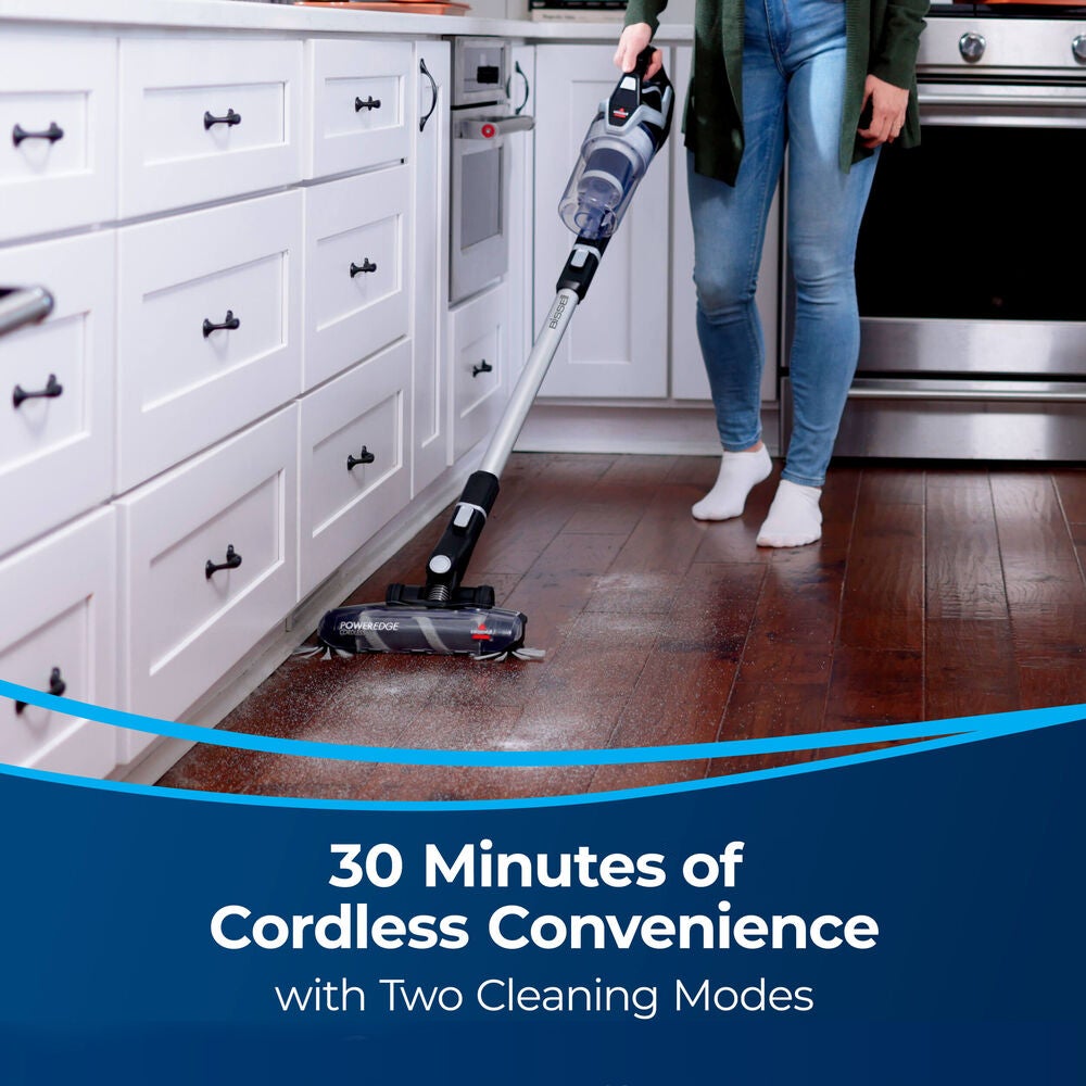 PowerEdge Cordless Stick Vacuum: Edge-to-Edge Cleaning, Easy Empty Dirt Tank, Cordless Freedom, 3-in-1 Versatility, Suitable for Hard Surfaces 54 W 3111G black