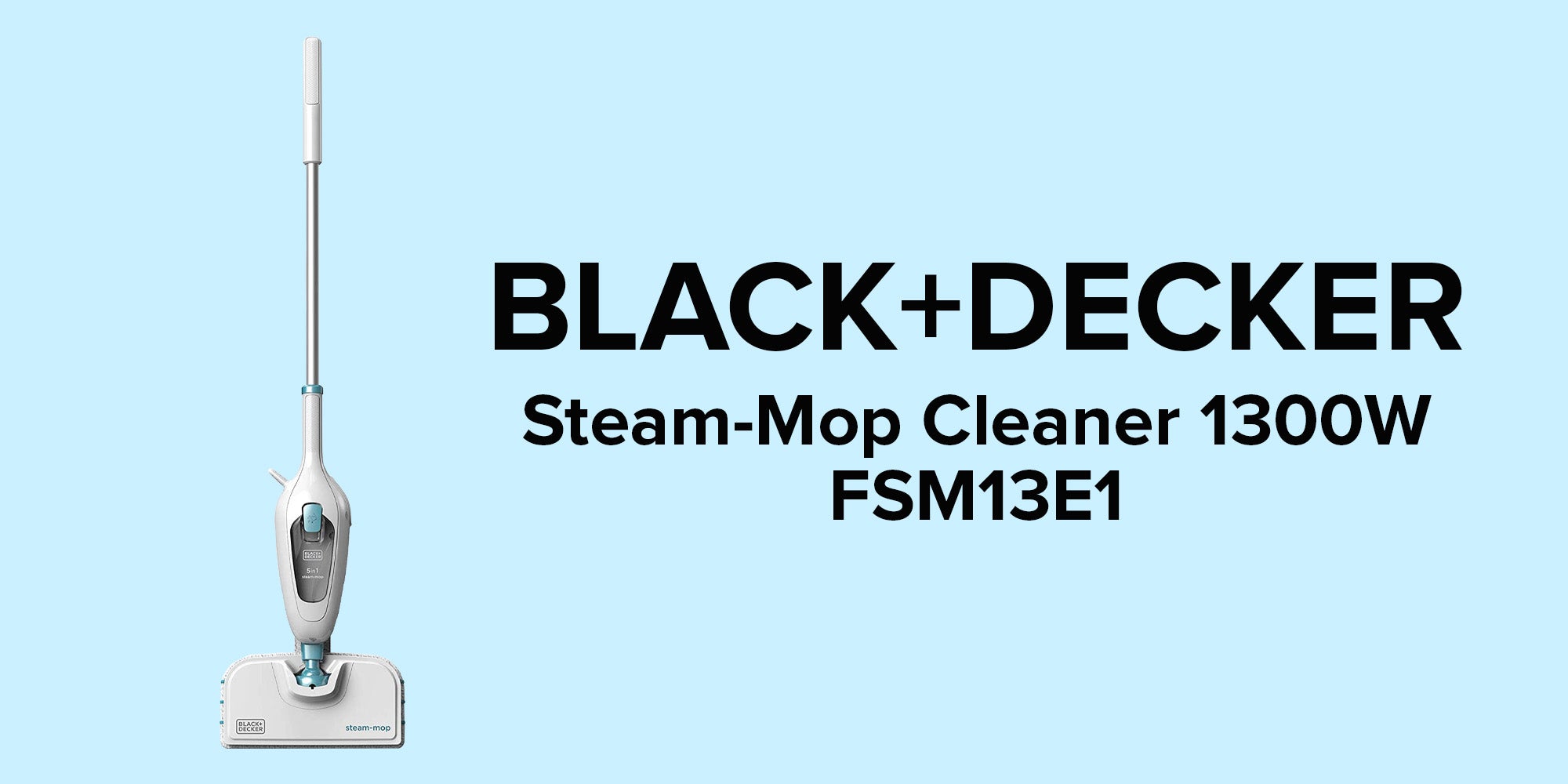 Steam Mop Cleaner 1300 W FSM13E1-B5 White/Blue