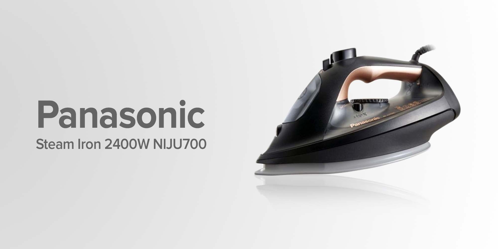 Steam Iron 2400 W NIJU700 Black/Rose Gold