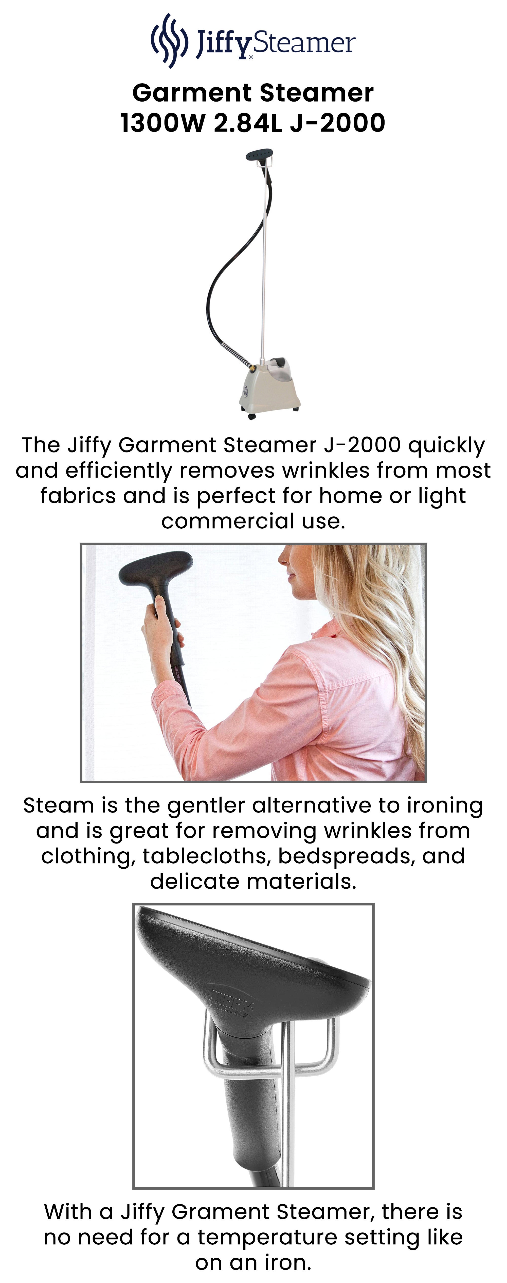 Garment Steamer 2.84 L 1300.0 W J-2000 Beige/Silver/Black