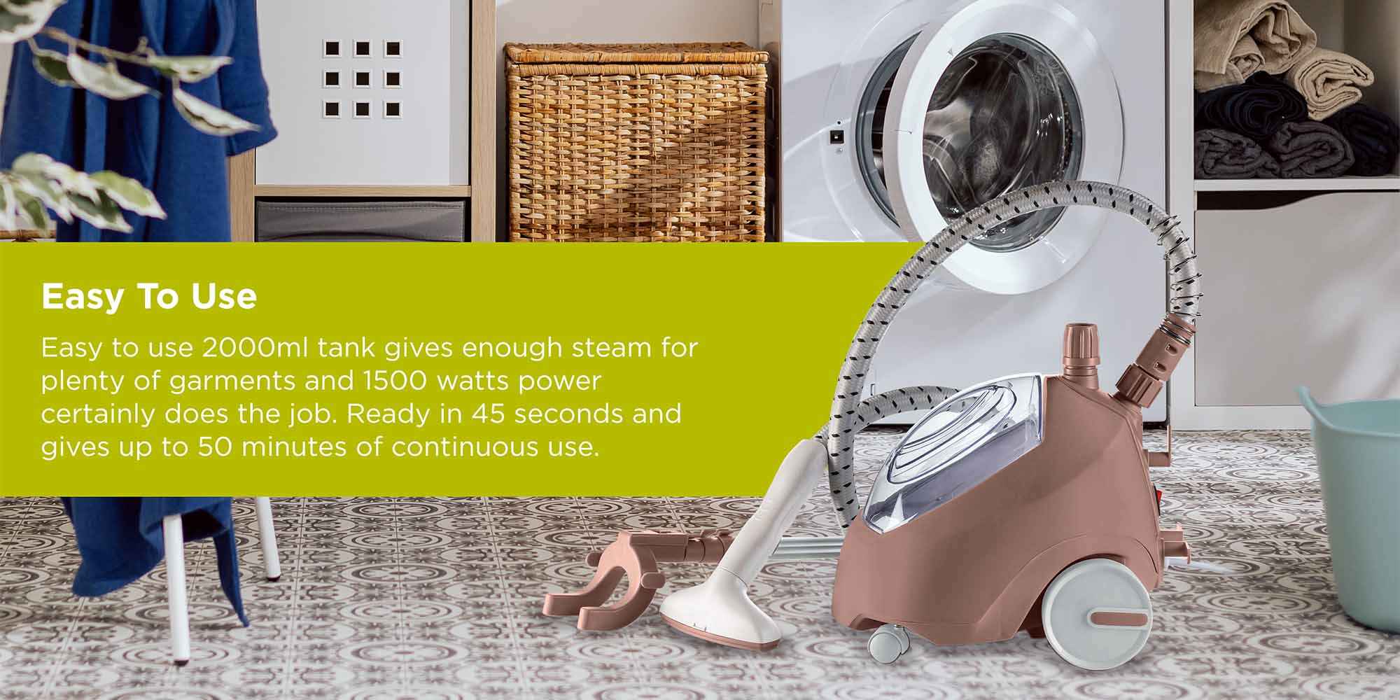 Garment Steamer 2 L 1500 W GSP65.500PK Pink