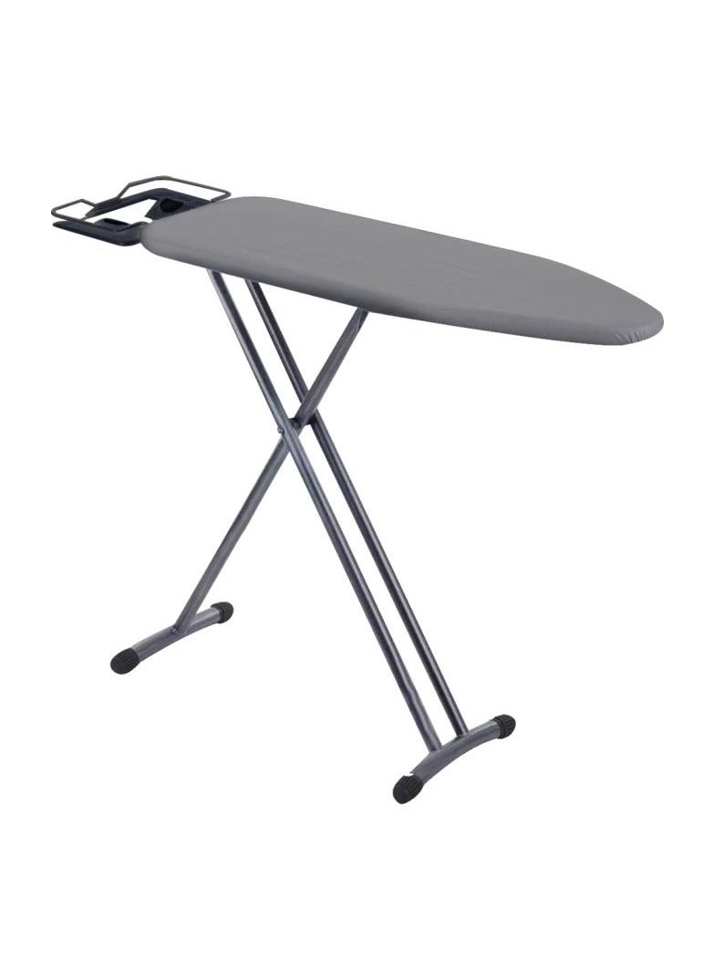 Folding Ironing Board Ironing Table Iron Table With Adjustable Height and Space Saving Design Household Foldable Laundry Rack Lightweight With Heat Resistant Cover and Thicken Felt Pad 13 Inches 110cm*33cm