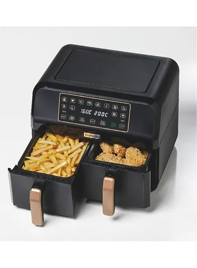 Dual Air Fryer 4 L 1700 W HFP70.000BK Black