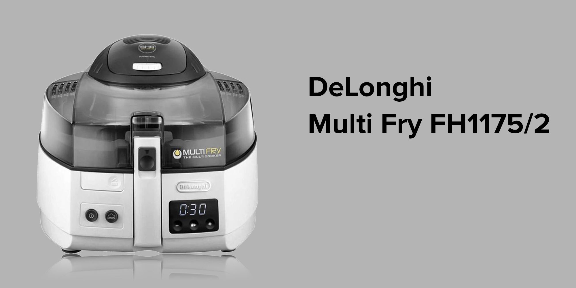 Classic Multi Fry Air Fryer 1470 W FH1175/2 White/Black/Grey