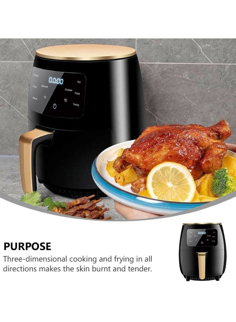 Air Fryer, 6L Electric Hot Air Fryers Oilless Cooker with 10 Presets, Digital LCD Touch Screen, Nonstick Basket, 2400W