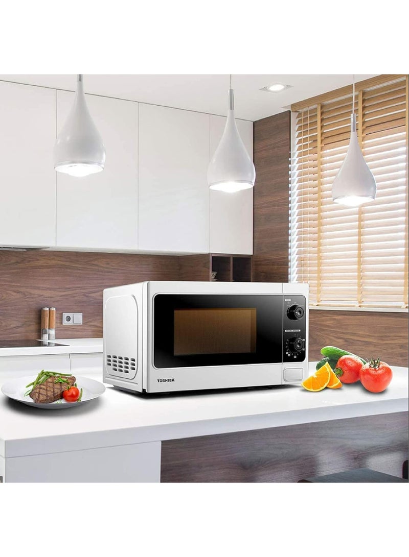 20L M Series Solo Microwave Oven, Manual, 20 L 700 W MW-MM20P(WH)-P White/Black